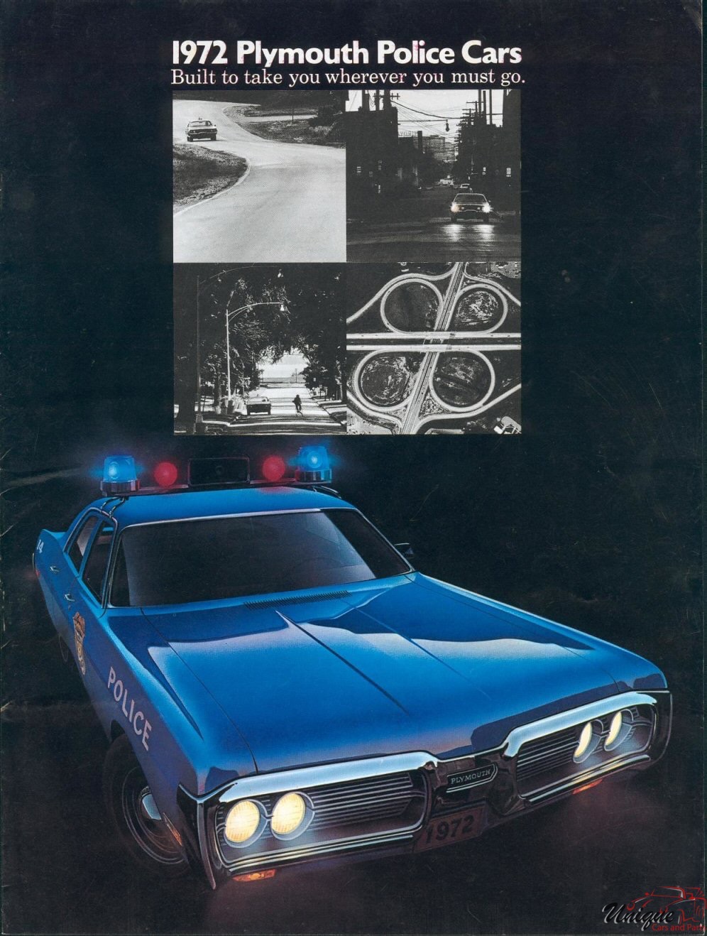 1972 Plymouth Police-Cars Brochure